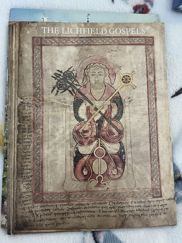 The lichfield gospels john - lichfield,