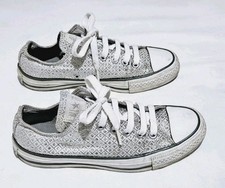 CONVERSE Silver Embroidered