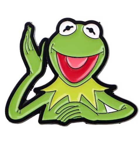 Kermit the frog metal enamel - the,