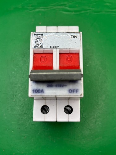 Proteus 100s2 100a double pole - 100a,