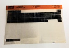 Yamaha DT 125 R 3RN7 94 Spare Parts List Microfiche (Sep 93)