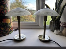 Set of 2 Frosted Alabaster