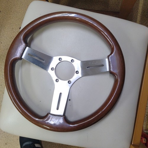 Nardi wood steering wheel - nardi,