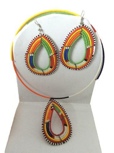 African masai zulu - zulu, necklace