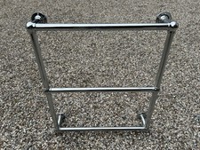 Vintage Chrome Radiator  Towel Rail