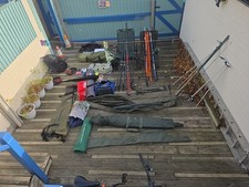 Seafishing GEAR Bivvy Brolly Rods Anywhere Anyfish Rod Good Lot