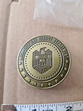 Judge Dredd Metal Pin Badge  Lapel Pin New Mega-City One Justice Department 