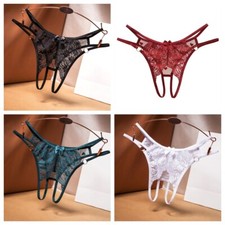 Sexy Thongs Panties Open