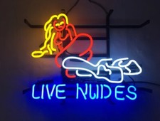 Blue Live Nude Gift 24"X20"