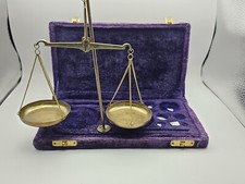 Small Set Brass Scales In