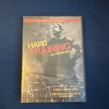 Hard Training With Dean Ash DVD 4 DISC Box Set LA Muscle Bodybuilding VGC