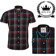 Relco Men's Black & Red Tartan