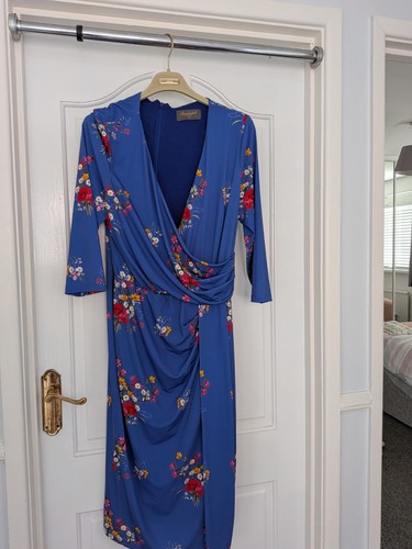 Blue bombshell dress - dress, with