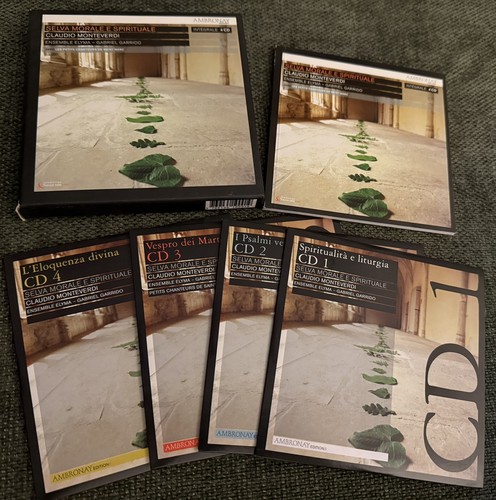 Cds monteverdi claudio - monteverdi,,