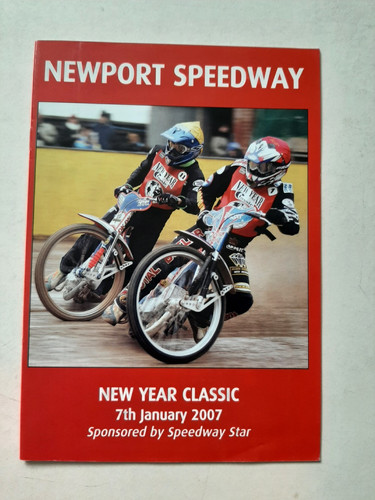 Speedway programme newport new - speedway,