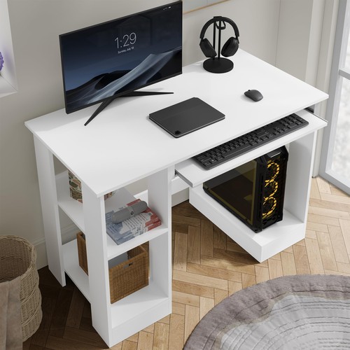 Home office desk - desk, white