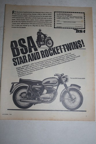 1964 advert for - for, star