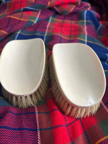 Vintage mens grooming brush - grooming,