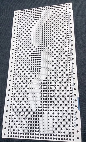 Handpunched punchcard suit - punchcard,