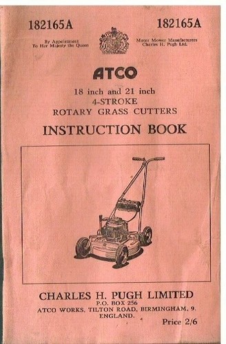 Atco petrol engined - 21",