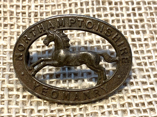 Northamptonshire yeomanry cap - yeomanry,