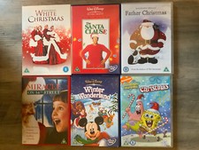 Set of 6 Children's Christmas Festive DVDs Bundle - Collection - Set - Xmas Kids
