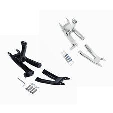 Motorcycle Front Driver Floorboard Mount Kit Harley Softail Slim FLSL Deluxe 18+