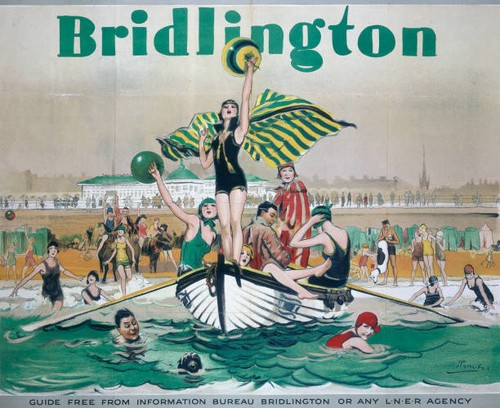 Bridlington lner poster - bridlington, 1925