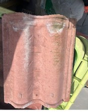 Reclaimed Concrete Marley Bold Roll Roof Tile Weathered Red Sand Face