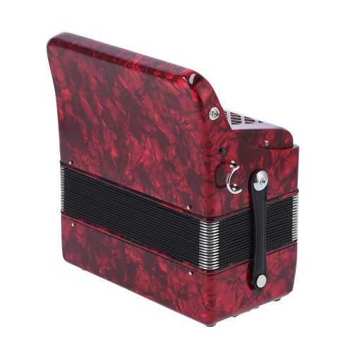 Red accordian key bass - 22, 8