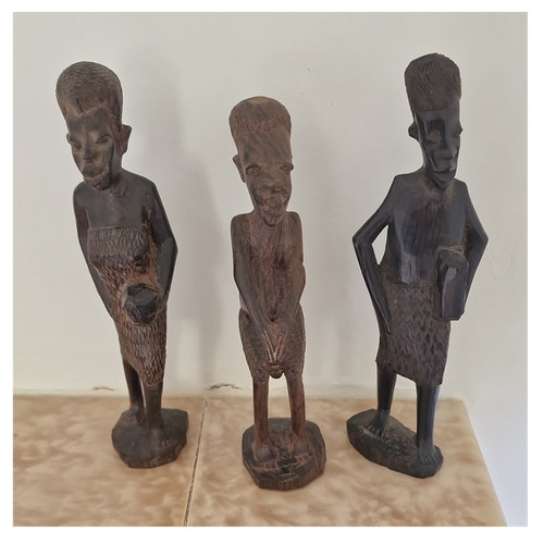 African hand carved wooden - african, hand-carved