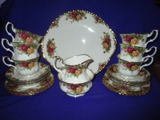 Royal Albert Old Country Roses  Tea Set 21 Piece