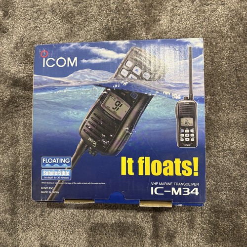 Icom m34 floating - (sea)5w,