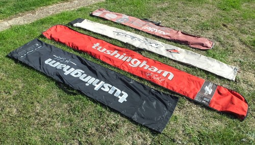 Various used sail bags - bags, from
