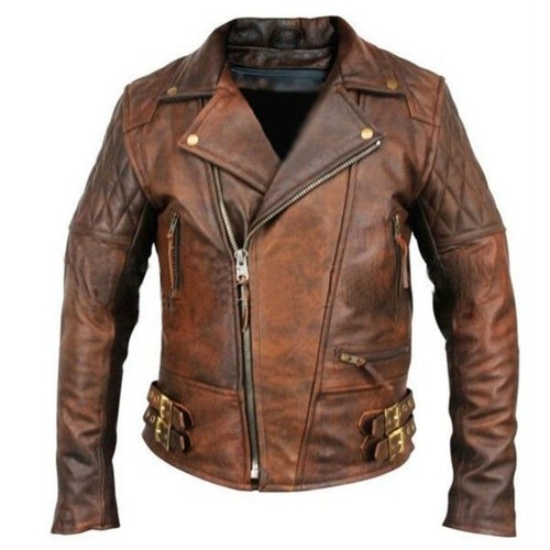Men distressed brown - distressed,