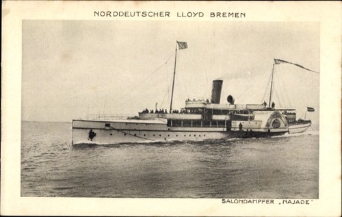 Postcard north german - postcard, lloyd