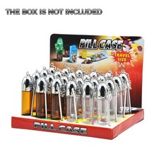 2Pcs Random Brown/Clear Glass