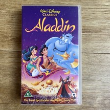 Walt Disney Classics Aladdin VHS 1993