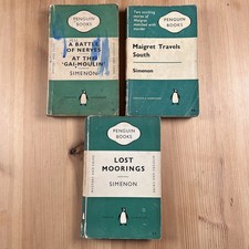 3 vintage Simenon Penguin