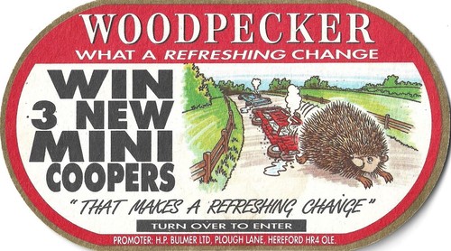 Woodpecker cider beer - woodpecker,