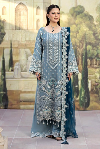 Chiffon heavy embroidered - heavy,