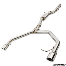 STAINLESS DOWN PIPE BACK EXHAUST SYSTEM FOR AUDI A5 8T 2.7 3.0 TDI QUATTRO 07-11