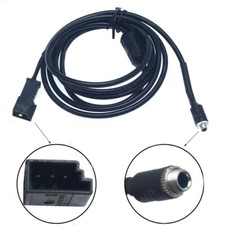 Car AUX Audio Input Interface Cable Lead Radio Adapter For BMW E39 E46 E53 BM54