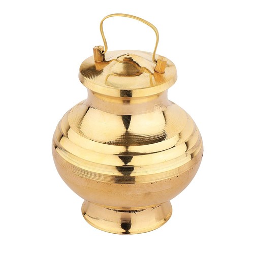 Brass kalash lota pooja - kalash, home