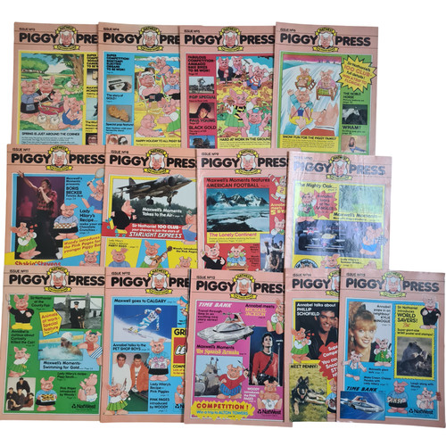 Natwest piggy press magazine - piggy,
