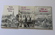 Lot x 3  Lang Syne paperbacks Tales Of Old Ayrshire , Scots Surnames