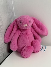 Jellycat Hot Pink Small Bashful Bunny Retired Rare Collectable New with Tags