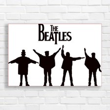 The Beatles Band Silhouette