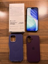 Apple iPhone 16 128GB, Black, Unlocked, 5G. Excellent condition With Accessories