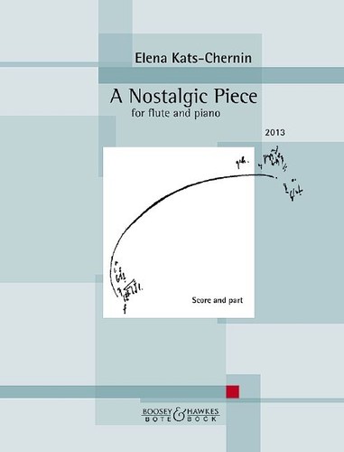 Nostalgic piece flute and - a,